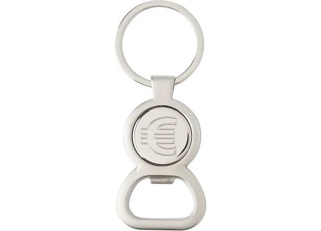 Metall-Schlüsselanhänger Soren in Silber - Elegant & Langlebig TK Gruppe® Grosshandel 