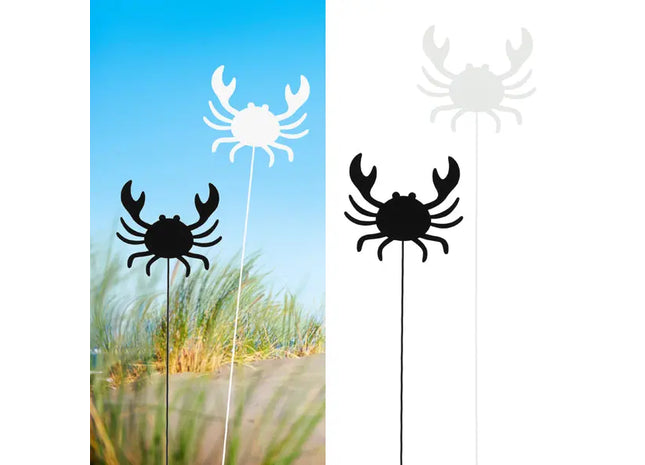 Metall Stiel Krabbe, 2er-Pack, ca. 65cmH TK Gruppe® Grosshandel 