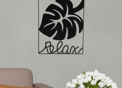 Metallbild 'Relax', Wanddekoration, ca. 30x40 cm TK Gruppe® Grosshandel 