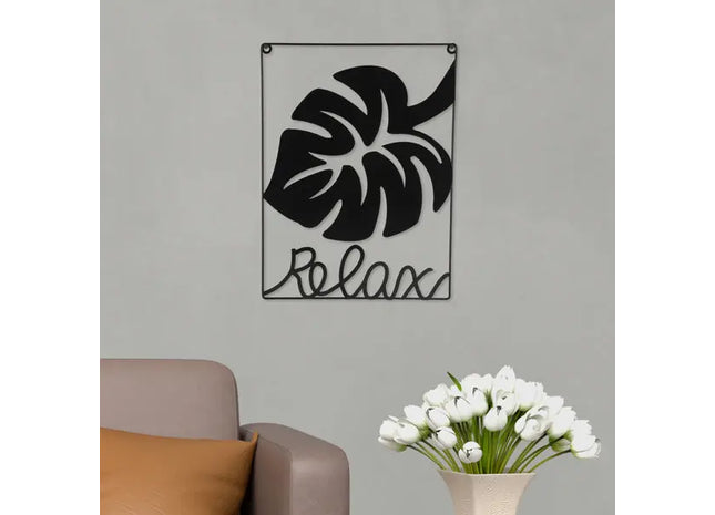 Metallbild 'Relax', Wanddekoration, ca. 30x40 cm TK Gruppe® Grosshandel 