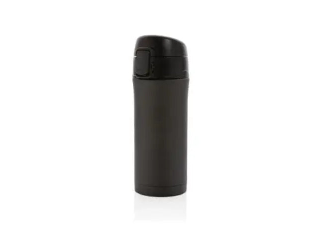 Metallic Easy-Lock Vakuum-Becher - Schwarz - Hochleistungs-Thermobecher TK Gruppe® Grosshandel 