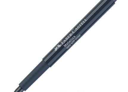 Metallics Marker - Lila - Hochwertiger Metallic-Stift für Kreative Projekte und Präzises Zeichnen TK Gruppe® Grosshandel 