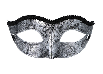 Metallische Augenmaske für Karneval & Kostümpartys, glänzende Party-Maske TK Gruppe® Grosshandel 