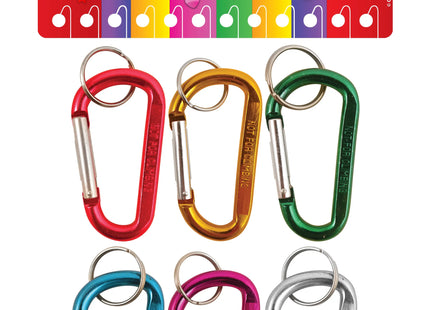 Metallische Kletterhaken, 8 cm, 6 Typen - Outdoor Kletterausrüstung TK Gruppe® Grosshandel 
