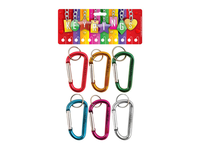 Metallische Kletterhaken, 8 cm, 6 Typen - Outdoor Kletterausrüstung TK Gruppe® Grosshandel 