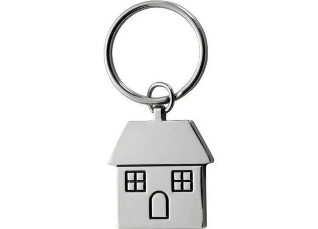 Metallischer Rayan Schlüsselanhänger - Robuster Silberfarbener Begleiter TK Gruppe® Grosshandel 