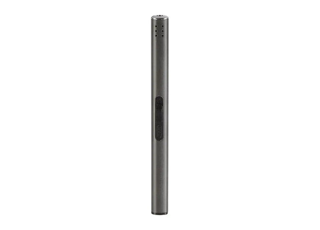 Metallisches Grau: TOM Stabfeuerzeug BB-222 S - Hochwertiges Feuerzeug mit stilvollem Design TK Gruppe® Grosshandel 