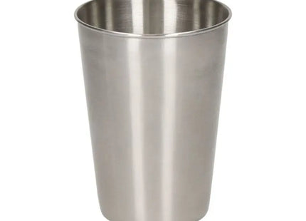 Metallo Edelstahlbecher 270 ml in Silber, Kompakt & Elegant für den Alltag TK Gruppe® Grosshandel 