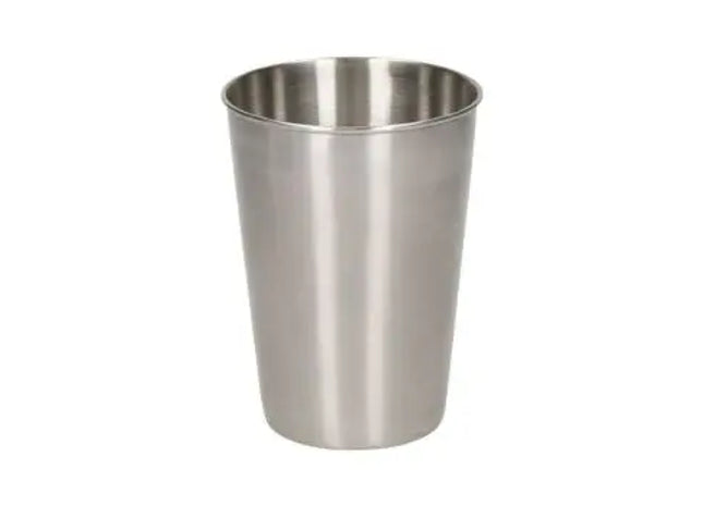 Metallo Edelstahlbecher, 270ml, Klassisches Silber TK Gruppe® Grosshandel 