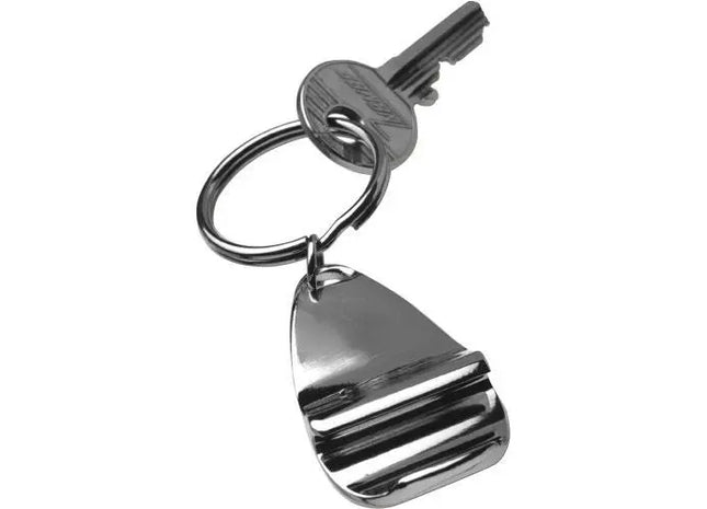 Metallschlüsselanhänger Alma - Silber - Eleganter und robuster Schlüsselring TK Gruppe® Grosshandel 