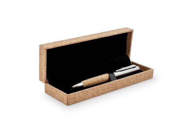 Metallstift mit Korkgriff - Naturlook, Öko-Design TK Gruppe® Grosshandel 