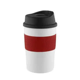 Metmaxx CremaCoffeeHouse 300ml Thermobecher – Schwarz-Weiß TK Gruppe® Grosshandel 