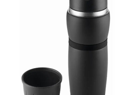 Metmaxx CremaTravel 500 ml Isolierflasche, Tiefschwarz TK Gruppe® Grosshandel 