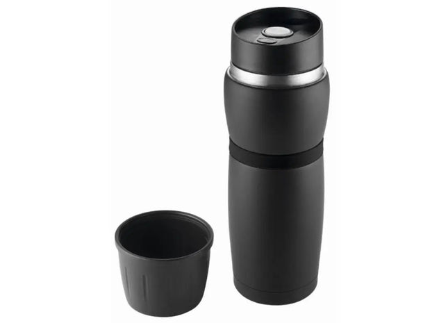 Metmaxx CremaTravel 500 ml Isolierflasche, Tiefschwarz TK Gruppe® Grosshandel 