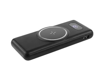 Metmaxx DrChargeMag&AllPro Powerbank in Schwarz-Silber – Universallader TK Gruppe® Grosshandel 