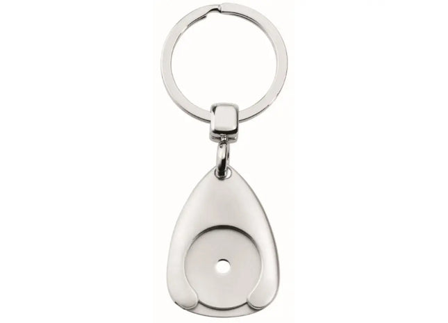Metmaxx EK-Chiphalter 'KeyLogoStarEvo' - Schlüsselanhänger in Silber TK Gruppe® Grosshandel 