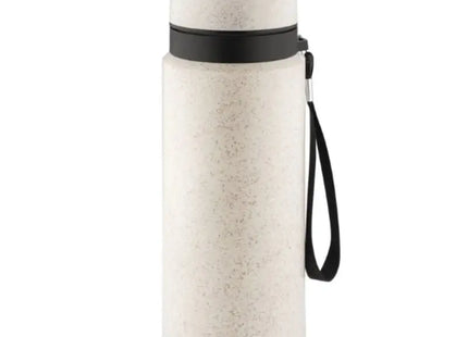 Metmaxx Eco2Go XL Glastrinkflasche 550ml - Beige, Silber, Schwarz TK Gruppe® Grosshandel 