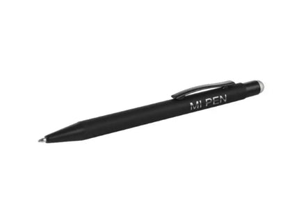 Metmaxx Kugelschreiber BusinessLogo Antibac - Schwarz-Silber Hygienischer, Eleganter Schreibstift TK Gruppe® Grosshandel 