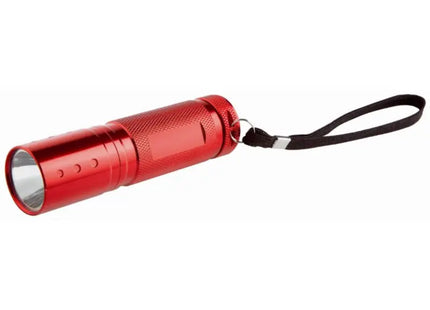 Metmaxx LED MegaBeam Taschenlampe GoRed3Watt - Rot, leistungsstark und kompakt TK Gruppe® Grosshandel 