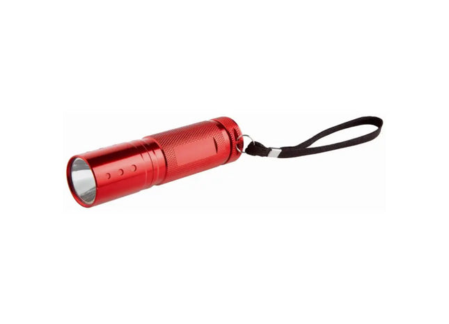 Metmaxx LED MegaBeam Taschenlampe GoRed3Watt - Rot, leistungsstark und kompakt TK Gruppe® Grosshandel 