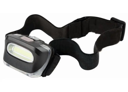 Metmaxx LED MegaBeam 'TopCOB' Kopflampe - Schwarz & Transparent TK Gruppe® Grosshandel 