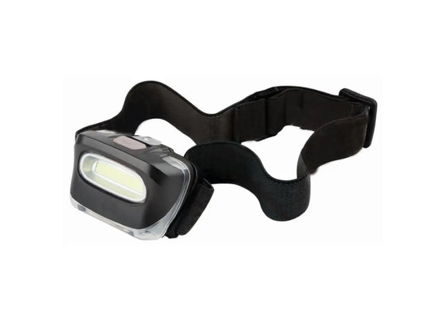 Metmaxx LED MegaBeam 'TopCOB' Kopflampe - Schwarz & Transparent TK Gruppe® Grosshandel 