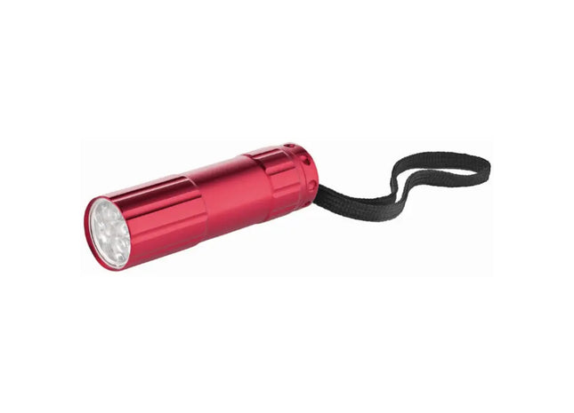 Metmaxx LED-Taschenlampe LED2Start - rot Kompakte und leistungsstarke Taschenlampe TK Gruppe® Grosshandel 
