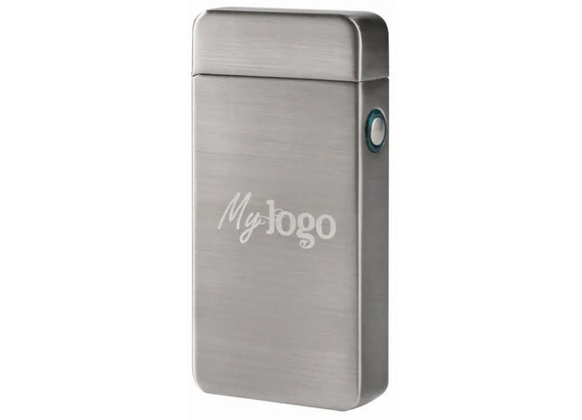 Metmaxx Lichtbogenfeuerzeug 'FuturePocketTurbo' – Silber, Wiederaufladbar, Kompakt TK Gruppe® Grosshandel 