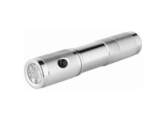 Metmaxx MegaBeam 'PocketSecurity' LED-Sicherheitslampe, Silber TK Gruppe® Grosshandel 