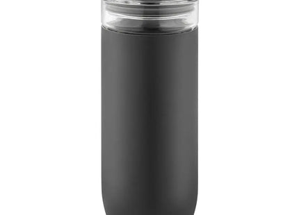 Metmaxx Thermobecher 'CremaGourmetGrande' - Grau-Schwarz: Stilvoll, Groß & Isolierend TK Gruppe® Grosshandel 