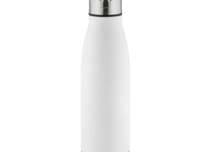 Metmaxx Trinkflasche 'GenerationRefill ProAntibak L' 500ml – Weiß & Silber TK Gruppe® Grosshandel 