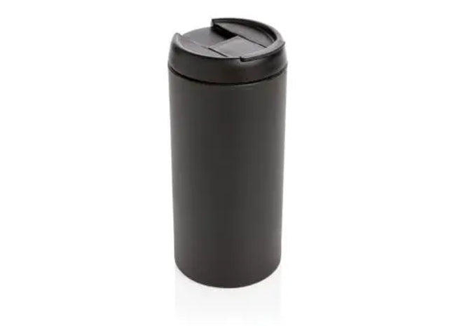 Metro Trinkbecher aus RCS recyceltem Edelstahl, Schwarz TK Gruppe® Grosshandel 