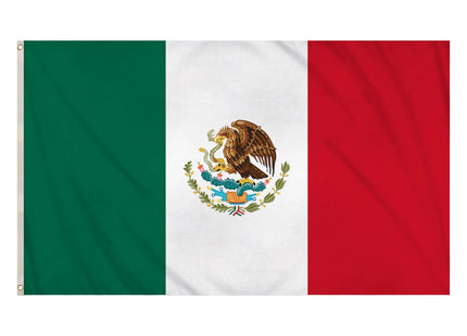 Mexikanische Flagge, 5 x 3 Fuß, großes, langlebiges Outdoor-Nationalbanner von Mexiko TK Gruppe® Grosshandel 
