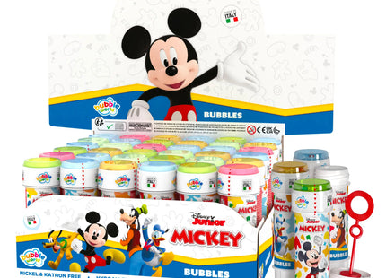 Mickey Mouse Bubble Tubs 60ml mit Puzzle-Maze-Deckel, Kinder Seifenblasenspiel TK Gruppe® Grosshandel 