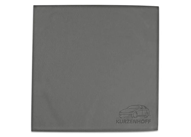 Microfaser-Prägetuch 30x30 cm: Grau, Hochwertig, Inklusive Blindprägung TK Gruppe® Grosshandel 