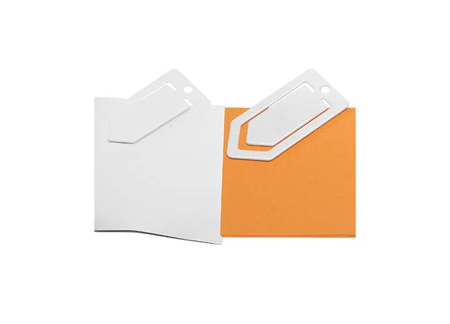 Midi Zettelklammer in Weiß - Kompakt & Vielseitig für Büro und Zuhause TK Gruppe® Grosshandel 