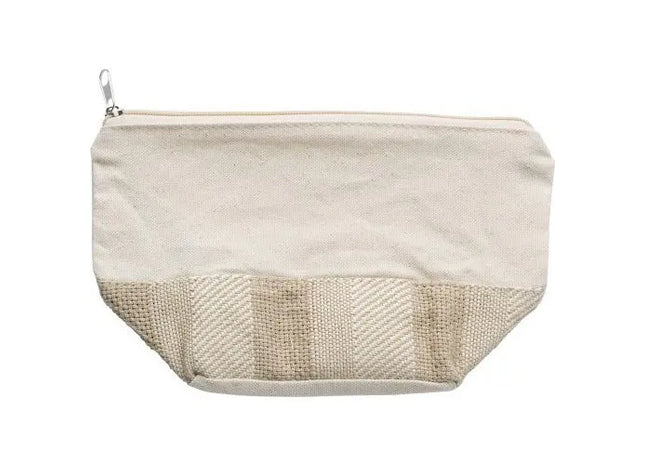 Miguel Baumwoll-Kulturtasche in Braun - Natürlich & Stilvoll, 100 Zeichen TK Gruppe® Grosshandel 