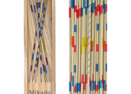 Mikado-Spielset 19,3 cm, 41 Teile, klassisches historisches Spiel für Familien TK Gruppe® Grosshandel 