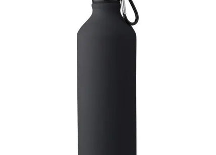 Miles Aluminium-Wasserflasche, 500ml, Mattschwarz TK Gruppe® Grosshandel 
