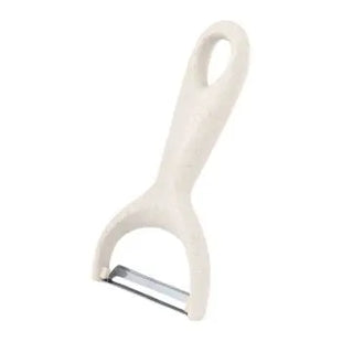 Mimbis Gemüseschäler - Natur: Ergonomisch, langlebig, scharf, umweltfreundlich, vielseitig TK Gruppe® Grosshandel 