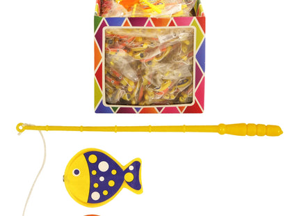 Mini-Angelspiel, 2 verschiedene Farben, interaktives Fischfangspiel für Kinder TK Gruppe® Grosshandel 