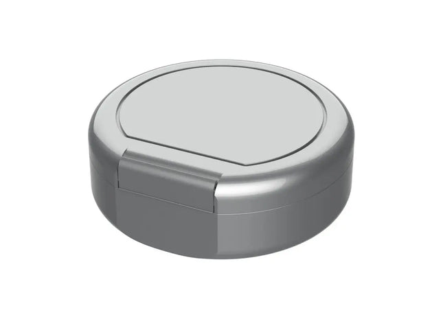 Mini-Box Vorratsdose in Standard-Silber – Kompakt & Elegant für Kleinigkeiten TK Gruppe® Grosshandel 