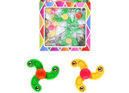 Mini-Fingerspinner, 6 cm, 4 verschiedene Farben TK Gruppe® Grosshandel 