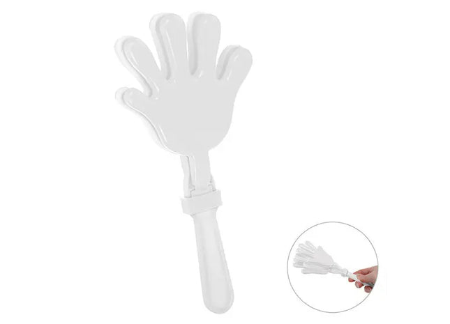 Mini Klatsch-Hände in Weiß – Lauter Applaus im Kompaktformat TK Gruppe® Grosshandel 