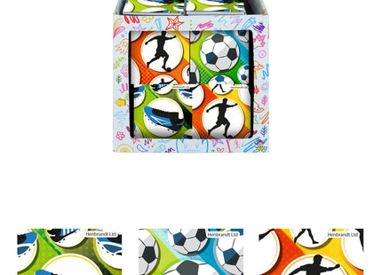 Mini Notizbuch Fußball 7x6 cm, Taschenjournal mit 10 Seiten TK Gruppe® Grosshandel 