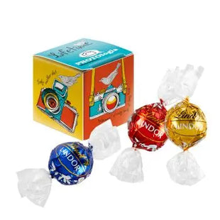 Mini Promo-Würfel mit Lindt Lindor – Exklusiv bedruckt TK Gruppe® Grosshandel 