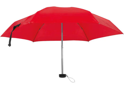 Mini-Regenschirm in einem EVA Etui in Rot - Kompakte und stylische Lösung für Regentage TK Gruppe® Grosshandel 