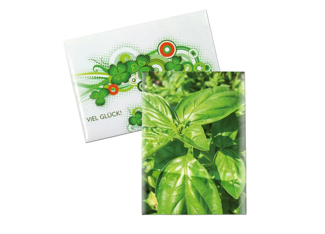 Mini-Samentütchen aus Standardpapier - Frisches Basilikum TK Gruppe® Grosshandel 