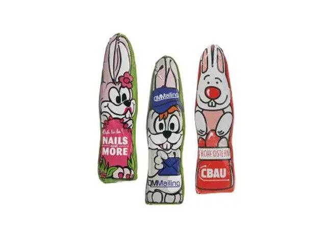 Mini-Schoki-Osterhäschen inkl. persönlichem Druck TK Gruppe® Grosshandel 