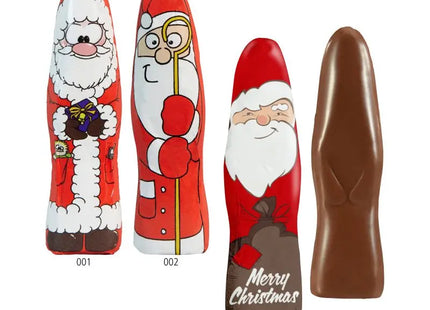Mini Schoko-Weihnachtsmänner mit individuellem Druck - Süße Werbegeschenke TK Gruppe® Grosshandel 
